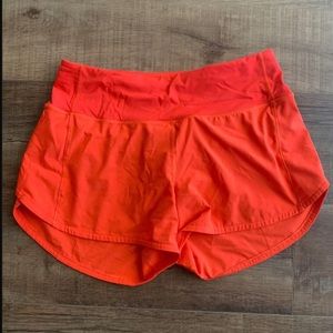 Lululemon speed up short long 4” size 6 tall